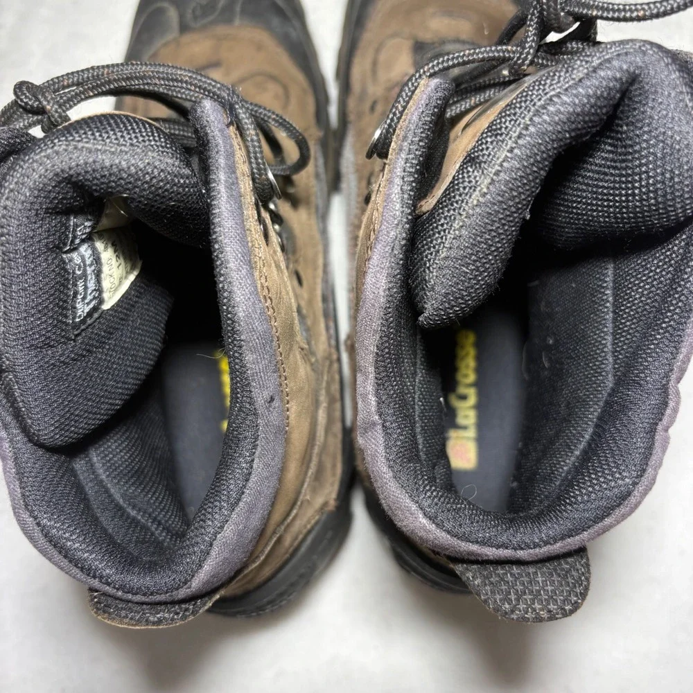 LaCrosse PFT Precision Fit Technology‎ Hiking Boots Brown Black 12 M H2O Proof
